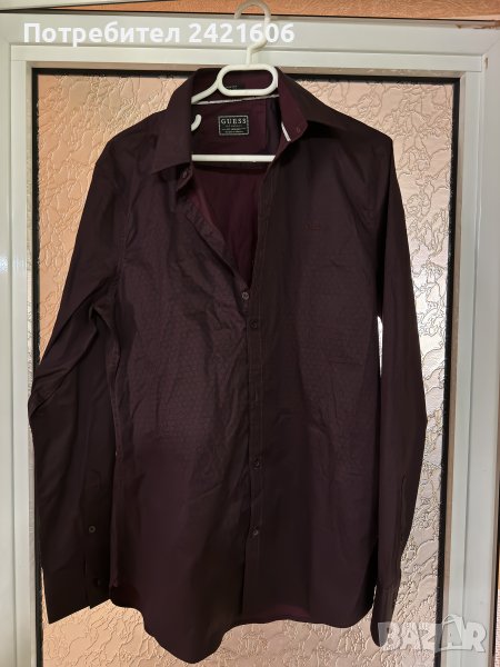 L Slim Fit мъжка риза GUESS, снимка 1