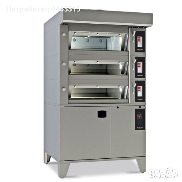 Модулна електрическа декова фурна с дигитален контрол, снимка 1