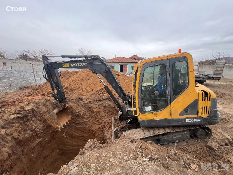 Багер Volvo EC55B PRO, снимка 1