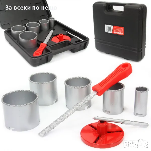 Диамантени боркорони 8 ЧАСТИ MAR-POL, снимка 1