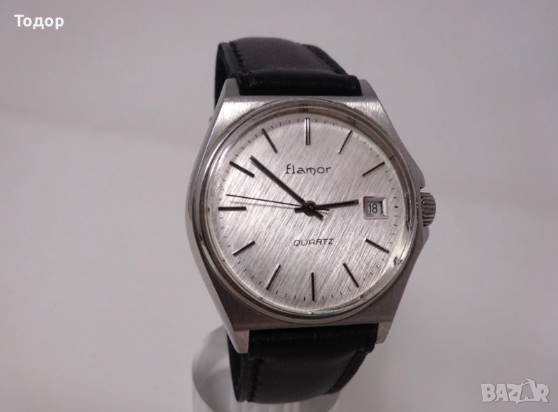 Френски мъжки кварцов часовник FLAMOR, снимка 1