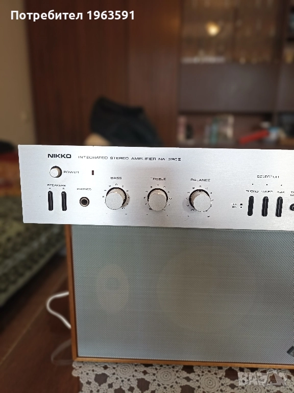 усилвател NIKKO NA 390 ||, снимка 1