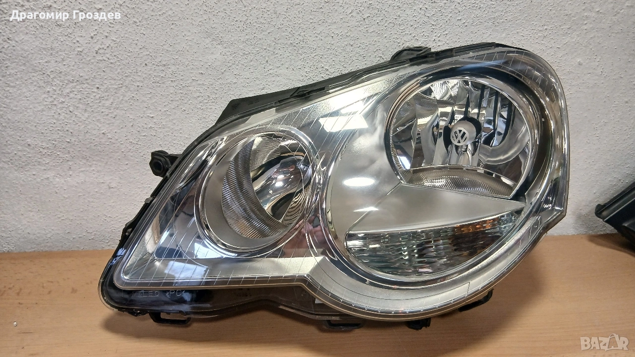 Оригинален ляв фар за VW Polo / Фолксваген Поло (2005-2009), снимка 1