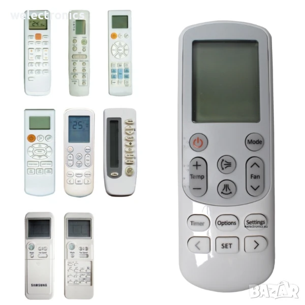 Универсално дистанционно за климатик SAMSUNG KS-SS02V, снимка 1