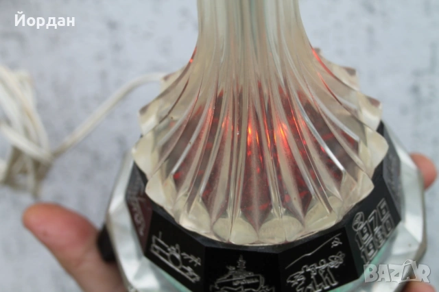 СРРР нощна лампа 1970-та година, снимка 13 - Настолни лампи - 53828851