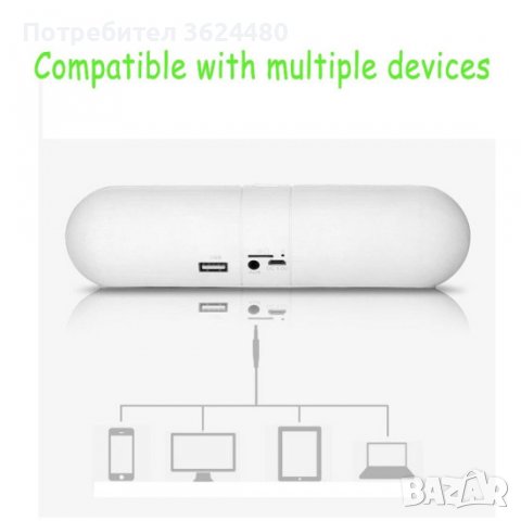 Блутут колонка с Led светлини, снимка 13 - Bluetooth тонколони - 40112069