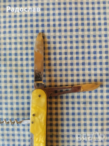 старо комбиниро ножче Gerlach, снимка 3 - Ножове - 53830962