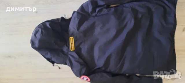 Черно дамско яке Canada Goose със пух , M, снимка 3 - Якета - 56127500