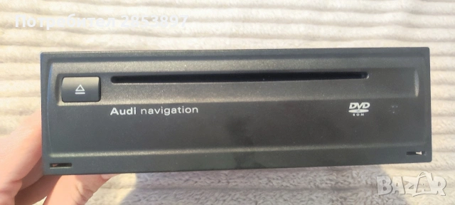 Audi Q7 DVD слот навигация, satellite navigation system 