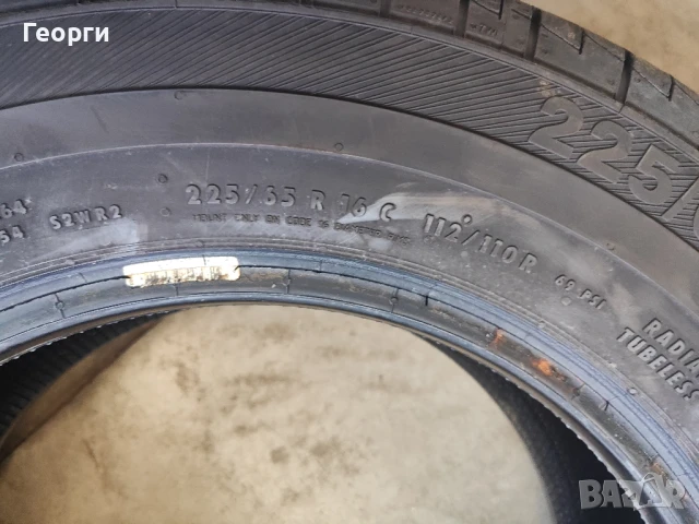 2бр.летни гуми 225/65/16C Barum, снимка 4 - Гуми и джанти - 50593468