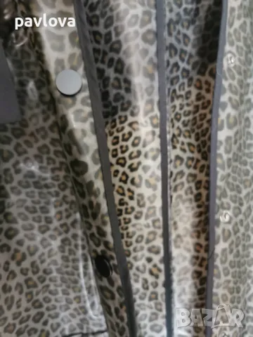 Яке  дъждобран Тренч лак и полиетилен, снимка 4 - Якета - 47939070