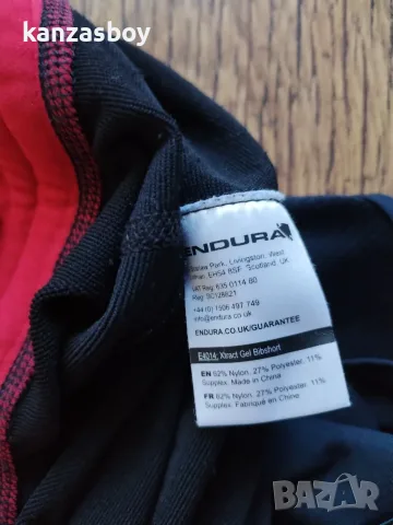 Endura Xtract Gel II Bibshort - мъжки вело гащеризон ХЛ, снимка 11 - Спортни дрехи, екипи - 56155078