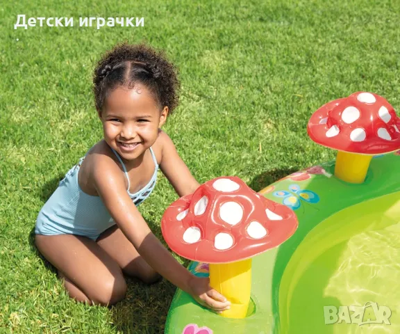 Надуваем център за игра с пързалка INTEX 290 х 180 х 104см , снимка 5 - Надуваеми играчки - 50261336