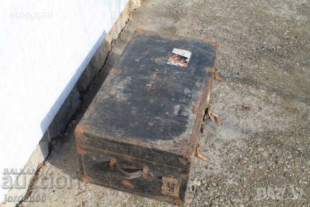 Куфар 1900-1930г, снимка 4 - Колекции - 39258379