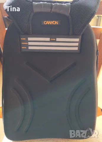 Подсилена раница за лаптоп Canyon CNR-NB2 (до 13.1" / 14") – Като НОВА!, снимка 7 - Раници - 56072158