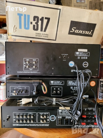 SANSUI AU-317, TU-317-сет, снимка 8 - Ресийвъри, усилватели, смесителни пултове - 48077275