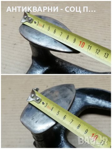 Стара Соц Обущарска Наковалня / 3 кг. , снимка 7 - Антикварни и старинни предмети - 44358380