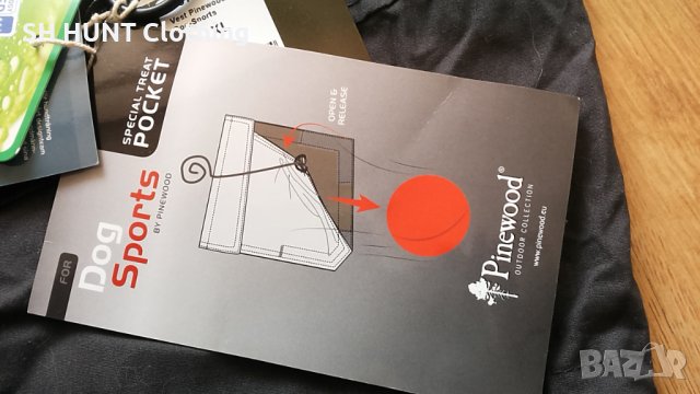 PINEWOOD VEST DOG Sport размер L - XL  за лов риболов и туризъм елек със здрава материя - 134, снимка 11 - Екипировка - 39266139