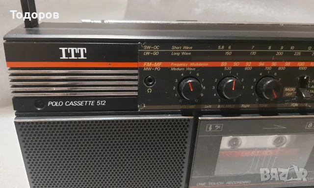 ITT Polo Cassette 512 Stereo Radio Cassette Recorder , снимка 12 - Радиокасетофони, транзистори - 56238242