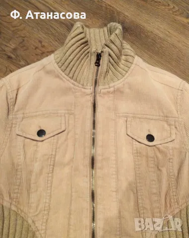 Дамско есенно яке, размер С, актуален модел, отлично, снимка 2 - Якета - 49607931