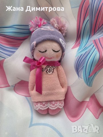 Ръчно изработено бебе от текстил , снимка 10 - Плюшени играчки - 41585020