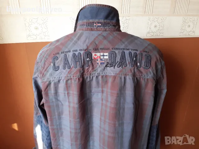 👉Намаление!Camp David Original М ефектна, снимка 3 - Ризи - 47794566