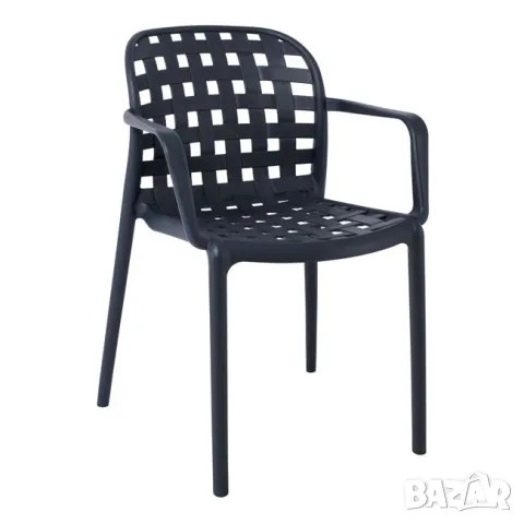 DENON Anthracite Фотьойл Стол трапезен градински