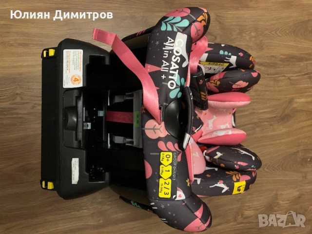 СТОЛЧЕ ЗА КОЛА COSATTO ALL IN ALL +, CT4238, UNICORN LAND, снимка 8 - Столчета за кола и колело - 53022223