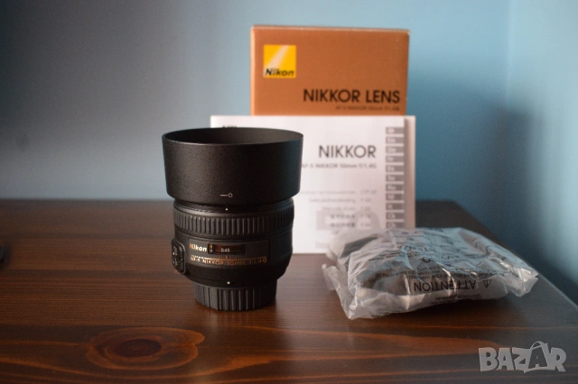 Nikon AF-S Nikkor 50mm f1.4G, снимка 2 - Обективи и филтри - 53086041