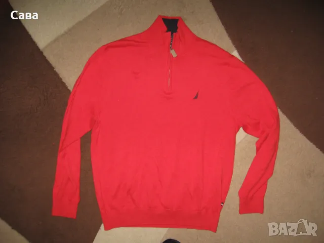 Пуловер NAUTICA  мъжки,Л, снимка 2 - Пуловери - 47946947