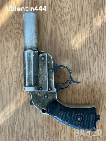 Немски ракетен/сигнален пистолет – кал. 26мм, снимка 9 - Бойно оръжие - 53854320