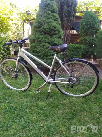 Алуминиев градски велосипед 28" .Хидравлика .8 speed, снимка 3 - Велосипеди - 50373790