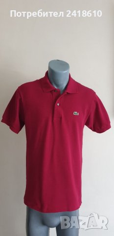 Lacoste  Pique Cotton Mens Size 3 - S НОВО! ОРИГИНАЛ! Мъжка Тениска!, снимка 7 - Тениски - 41552583