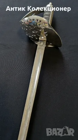 Парадна сабя за Инженери, Британия М 1897 г. Крал George V., снимка 3 - Антикварни и старинни предмети - 49873959