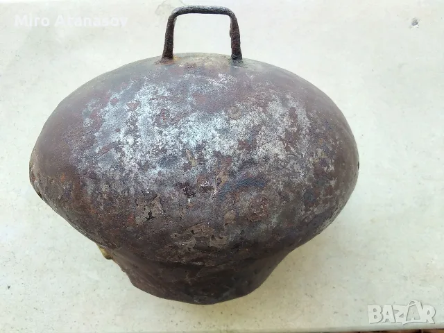 Много голяма стара желязна хлопка , снимка 4 - Антикварни и старинни предмети - 56216326