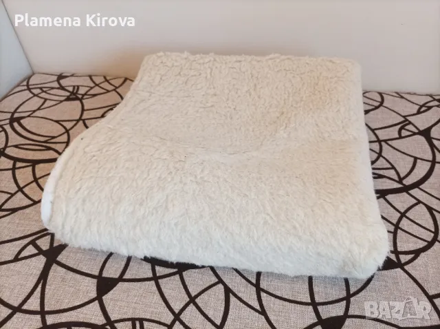 Вълнен протектор за матрак 90х190 см, снимка 3 - Протектори за матраци - 47752009