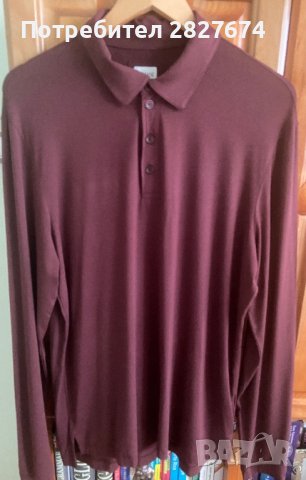 Мъжка поло блуза Armani Collezioni, снимка 2 - Блузи с дълъг ръкав и пуловери - 44245395