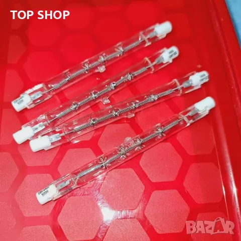 Нови Мощни крушки за Затопляне на Храна 240v J118 - 4 броя 500W лампи, снимка 5 - Лампи за стена - 49202975