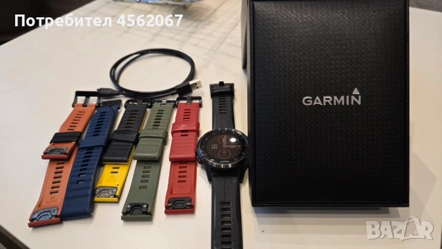 Продавам часовник Garmin Fenix 5 plus Sapphire, снимка 7 - Смарт часовници - 53468546