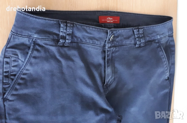 Син панталон - S.Oliver - М ( 38 ), снимка 3 - Панталони - 51725294