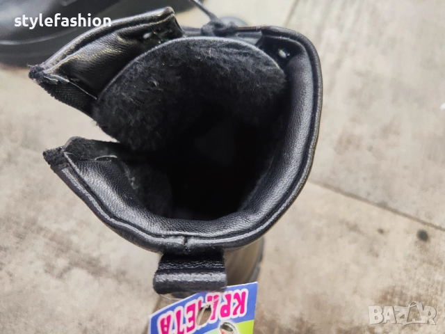 Доставка преди Коледа !Ежедневни боти от естествена кожа /06, снимка 4 - Дамски боти - 52850041