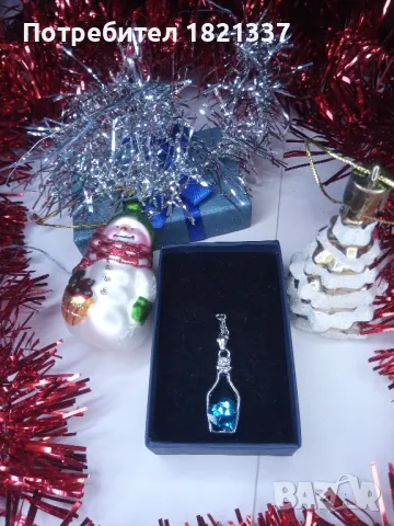 Колие с кристал , снимка 4 - Колиета, медальони, синджири - 48898583