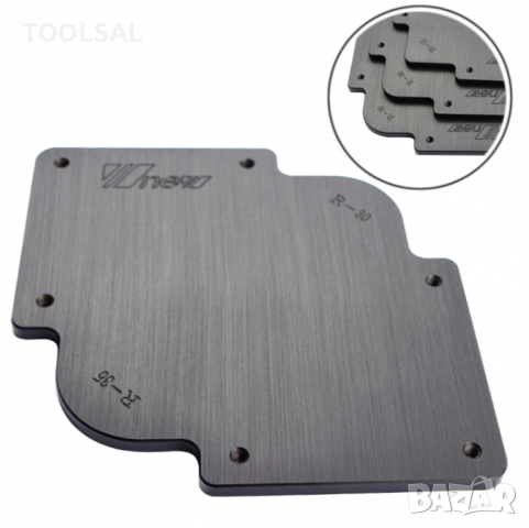 Комплект шаблони за оберфреза за закръгляне на ъгли, снимка 1