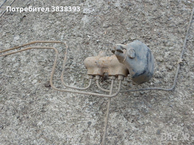 Спирачен кран заден мост със спирачни тръби за Опел астра f комби 1.7 tds 1996г., снимка 2 - Части - 44638814