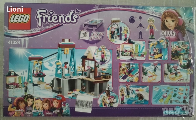 Конструктор LEGO Friends - Лифт в зимния курорт (41324), снимка 10 - Конструктори - 51570250