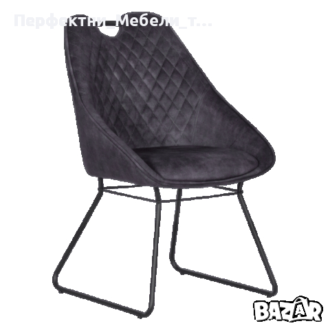 Дизайнерско кресло-трапезен стол с тапицерия-лилав,син,зелен,кафяв,сив,черен цвят дамаска, снимка 7 - Столове - 44556065