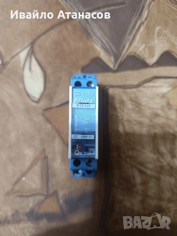 Импулсно реле (дистанционен ключ) Eltako R12-100 (230V, 16A)