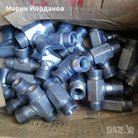 Тройник за хидравличен маркуч, ключ 27