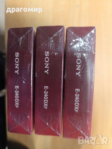 SONY 240 VHS cassete , снимка 4 - Камери - 52438325