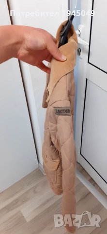 детско елегантно яке за момиче Lacoste (5 годинки), снимка 5 - Детски якета и елеци - 50445540